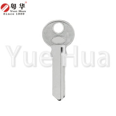 About 3 rings long, padlock key blank, brass material, 1.8mm thick key blank, padlock key