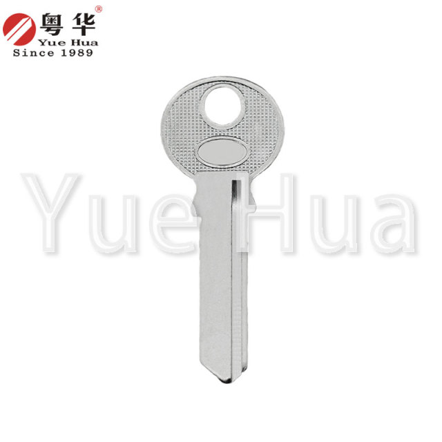 About 3 rings long, padlock key blank, brass material, 1.8mm thick key blank, padlock key