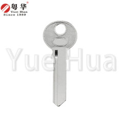 About 3 rings long, padlock key blank, brass material, 1.8mm thick key blank, padlock key