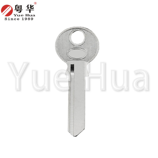 About 3 rings long, padlock key blank, brass material, 1.8mm thick key blank, padlock key