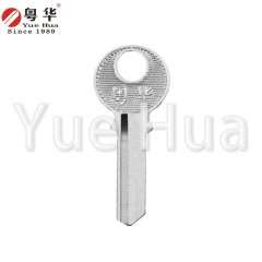 Around the middle of the third ring; Third ring key blank; Civilian brass key; Padlock key blank; Thickness 1.5; Hanging key