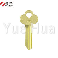 Three-hole flower key blank; Padlock top cabinet key blank; Copper material 1.8mm thick key blank; Civil key; Key