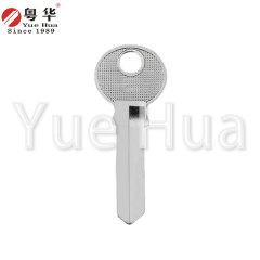 About 3 rings long, padlock key blank, brass material, 1.8mm thick key blank, padlock key