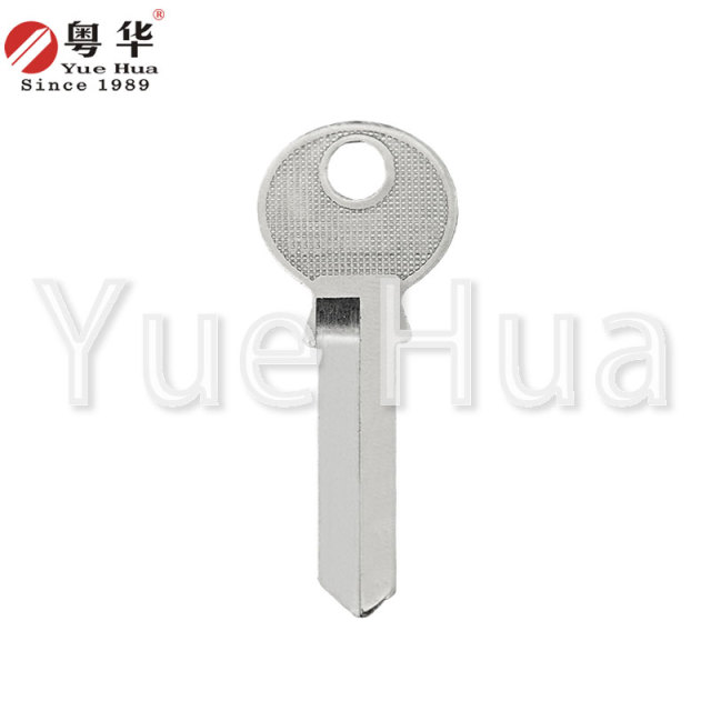 About 3 rings long, padlock key blank, brass material, 1.8mm thick key blank, padlock key