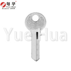 Small 3-ring left and right; padlock key blank; brass material, 1.5mm thick key blank; padlock key