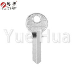 Small 3-ring left and right; padlock key blank; brass material, 1.5mm thick key blank; padlock key