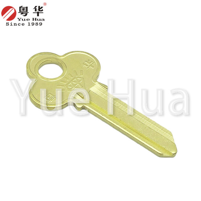 Four-pin flower; Plum blossom handle; Hotel door lock key blank; Brass material 1.8mm thick key blank; Key blank