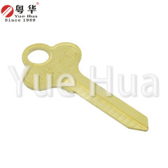 Xiao Wu Ying You; Five-inch key blank; I-shaped brass key blank; Plum blossom thick 1.6; Padlock top lock; Hanging blank