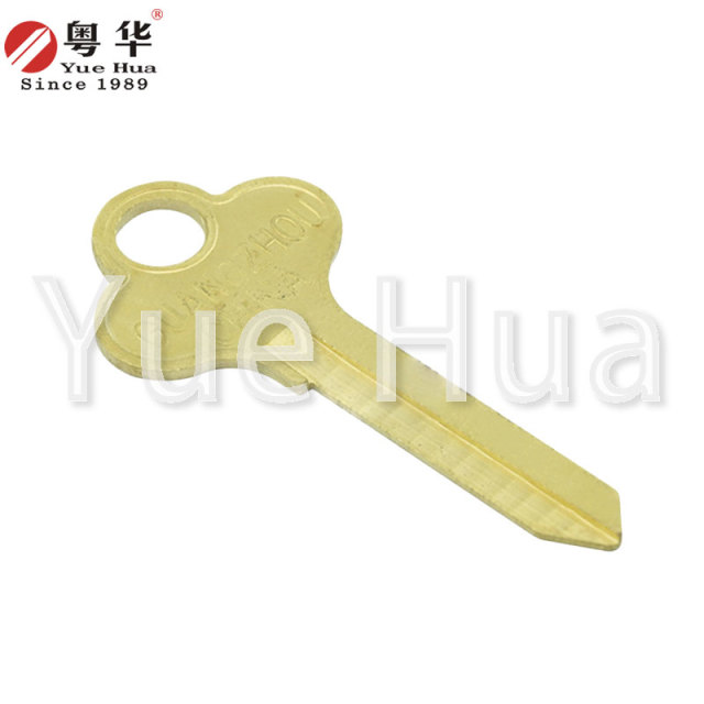 Xiao Wu Ying You; Five-inch key blank; I-shaped brass key blank; Plum blossom thick 1.6; Padlock top lock; Hanging blank