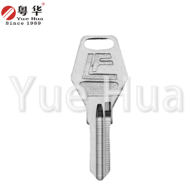 LF37 drawer key left and right grooves brass alignment front and back groove key blank civil key drawer key