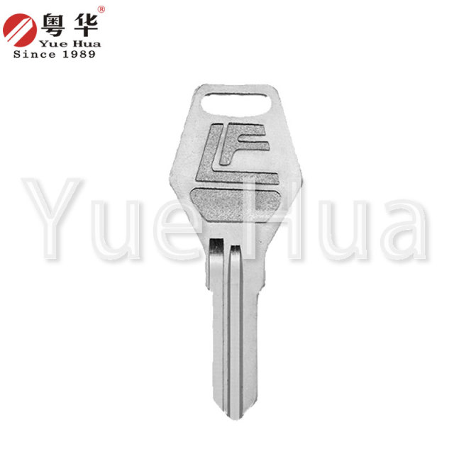 LF37 drawer key left and right grooves brass alignment front and back groove key blank civil key drawer key