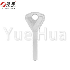 Round hole Lever 2 suitable for plum blossom KK72 triangular head diamond lever key blank; padlock key blank; diamond key blank
