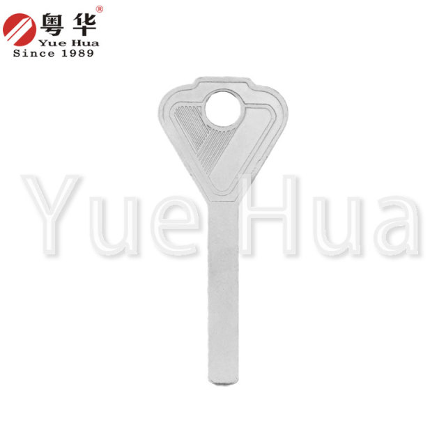 Round hole Lever 2 suitable for plum blossom KK72 triangular head diamond lever key blank; padlock key blank; diamond key blank