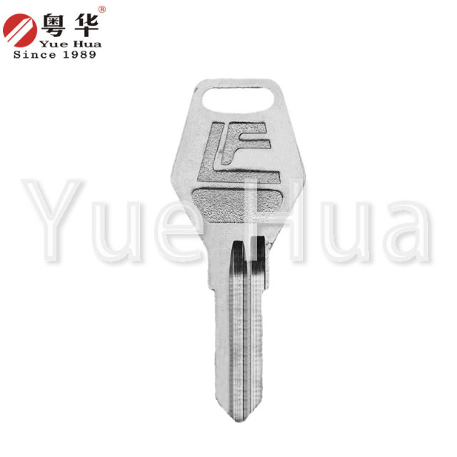 LF37 drawer key left and right grooves brass alignment front and back groove key blank civil key drawer key