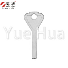 Round hole Lever 2 suitable for plum blossom KK72 triangular head diamond lever key blank; padlock key blank; diamond key blank