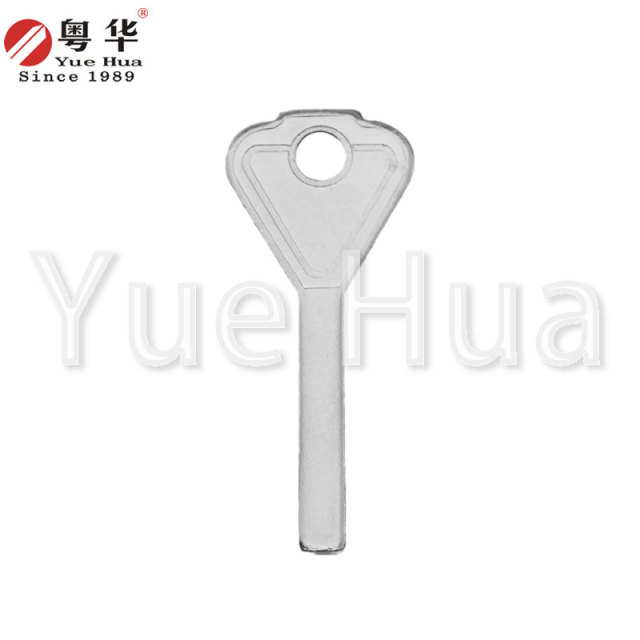 Round hole Lever 2 suitable for plum blossom KK72 triangular head diamond lever key blank; padlock key blank; diamond key blank