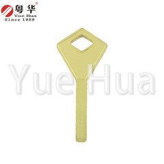 Xiaolaifu Semi-circular Diamond Key Blank, 3mm Thick Copper Material Lock Key Blank, Diamond Key