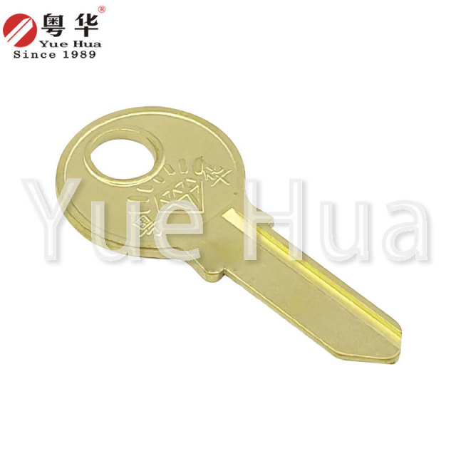 Hua Si Dan right side，Civil copper key blanks, 1.66mm thick; Boss desk key blanks;Cabinet key blanks