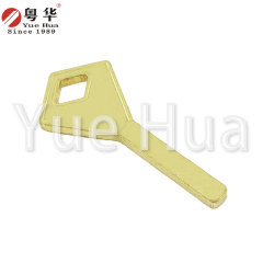 Xiaolaifu Semi-circular Diamond Key Blank, 3mm Thick Copper Material Lock Key Blank, Diamond Key