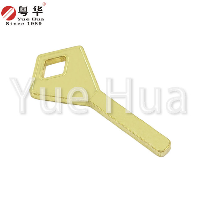 Xiaolaifu Semi-circular Diamond Key Blank, 3mm Thick Copper Material Lock Key Blank, Diamond Key