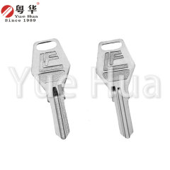 LF37 drawer key left and right grooves brass alignment front and back groove key blank civil key drawer key