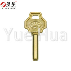 Medium cylinder; All-copper 90-degree notch medium cylinder key blank; Anti-theft door lock key blank; Special key