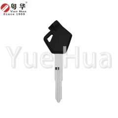 适用于铃木摩托车钥匙的铃木磁珠摩托车右双长钥匙坯-SH，摩托车钥匙坯，带磁珠和薄膜的锁匠耗材