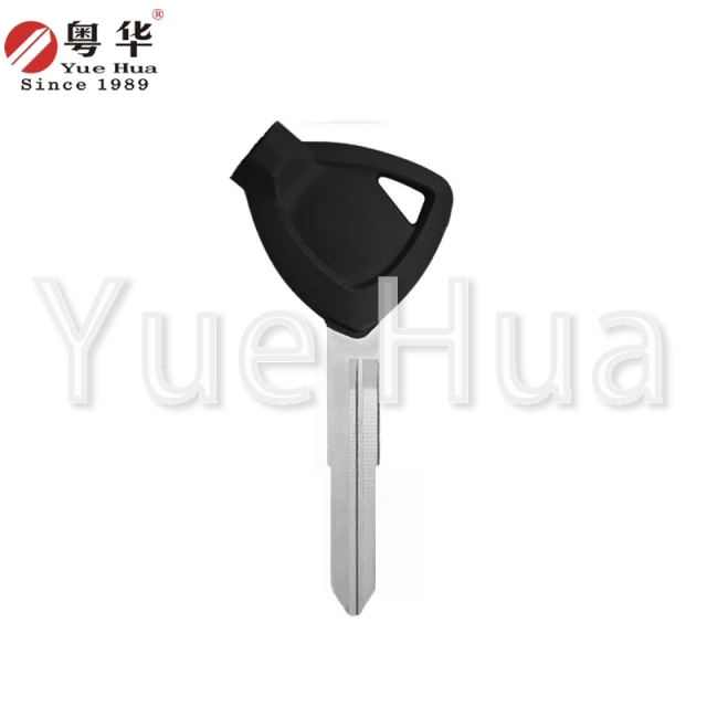 适用于铃木摩托车钥匙；铃木磁性11型双头；摩托车钥匙坯；锁匠耗材；带磁珠和磁膜。