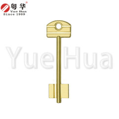 All-copper wide Jiade clamp key blank; Safe key; Jiade key blank; Old-style wafer key blank; Special key blank