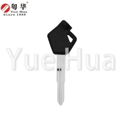 适用于铃木摩托车钥匙的铃木磁珠摩托车右双长钥匙坯-SH，摩托车钥匙坯，带磁珠和薄膜的锁匠耗材