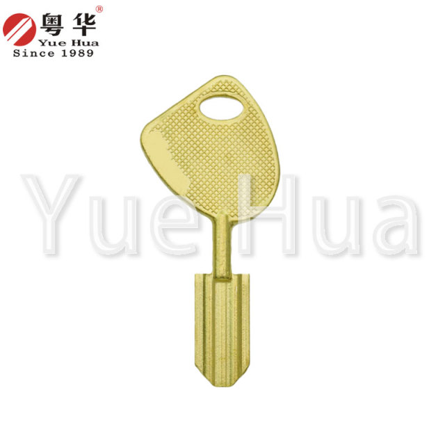 All-copper die-cast Wangli anti-theft door lock key; brass key; special key