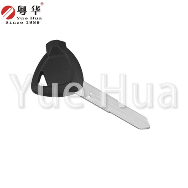适用于铃木摩托车钥匙，铃木010-1右双槽，海王星，红玉，铃木摩托车钥匙坯，带磁珠和薄膜