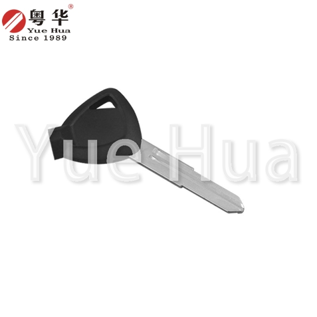 适用于铃木摩托车钥匙，铃木011-1左双槽，海王星，红玉，铃木摩托车钥匙坯，带磁珠和薄膜