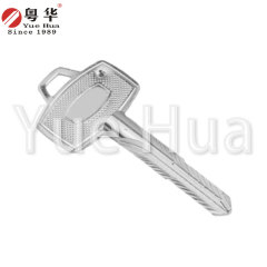 Extended cross; Copper outer door cross key blank; Roller shutter lock key blank; Alignment cross special key blank