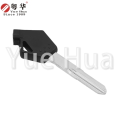 适用于铃木摩托车钥匙；铃木磁性387右双槽；摩托车钥匙坯；黄铜钥匙坯；带磁珠和磁膜。