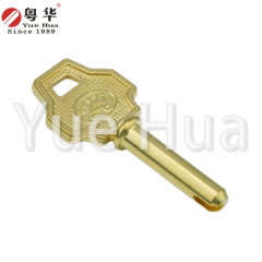 Medium cylinder; All-copper 90-degree notch medium cylinder key blank; Anti-theft door lock key blank; Special key