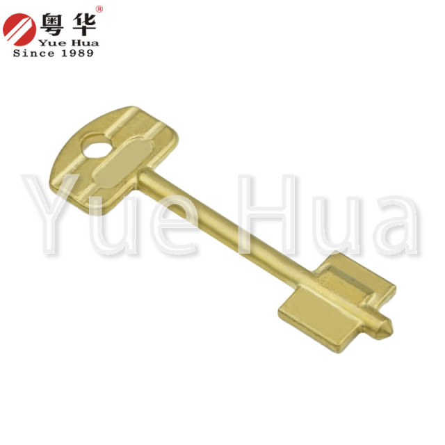 All-copper narrow Jiade clamp key; Safe key; Jiade key blank; Old-style leaf-type key blank; Special key