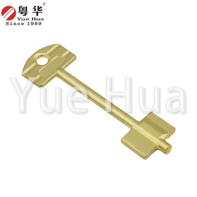 All-copper wide Jiade clamp key blank; Safe key; Jiade key blank; Old-style wafer key blank; Special key blank