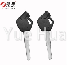 Suitable for Suzuki motorcycle keys Suzuki 024 left and right single groove Suzuki Qingqi UY125T-A/UU125T2/UE15 motorcycle key blank with magnetic beads and film
