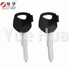 适用于铃木摩托车钥匙，铃木017右双槽VN100/VM100/HJ100T-5/6天龙星125，带磁珠和薄膜