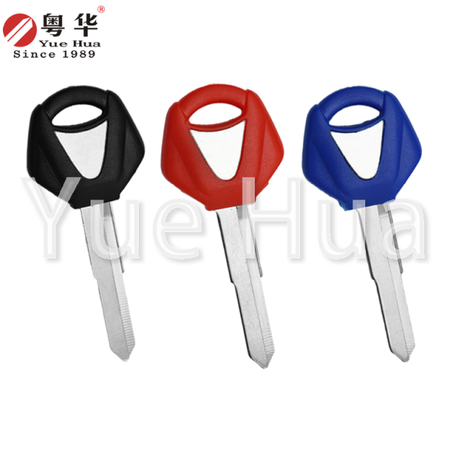 适用于雅马哈摩托车钥匙，Yamaha 002 左单槽 R1/R6/R7/FZ6N/FZ1N/MT09/MT07，可安装芯片，摩托车钥匙坯