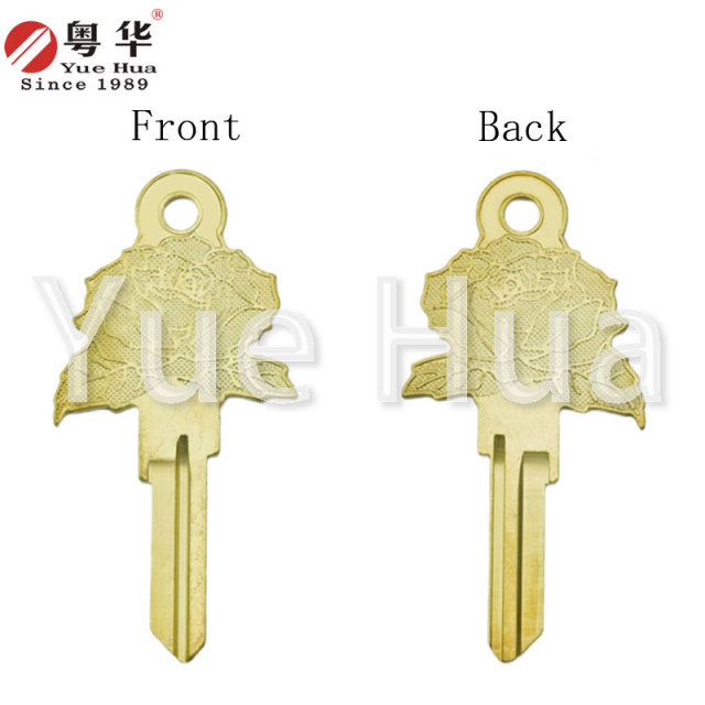 Rose KW1 Anti-theft door key blank; Civil key; Special key