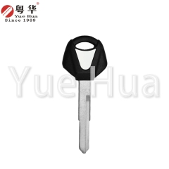 适用于雅马哈摩托车钥匙，Yamaha 004 左单槽 XJ6/FZ6/FZ1/R1/R6/MT-07/MT-09，可安装芯片，摩托车钥匙坯