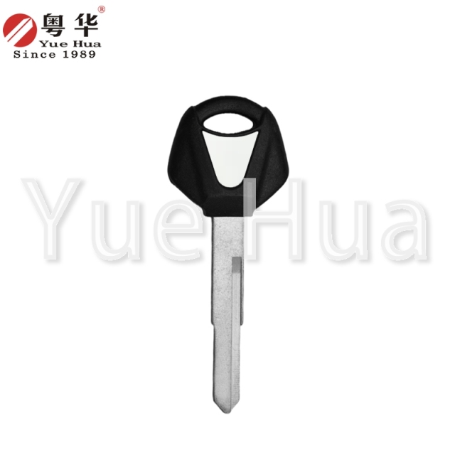 适用于雅马哈摩托车钥匙，Yamaha 004 左单槽 XJ6/FZ6/FZ1/R1/R6/MT-07/MT-09，可安装芯片，摩托车钥匙坯