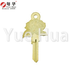 Rose KW1 Anti-theft door key blank; Civil key; Special key