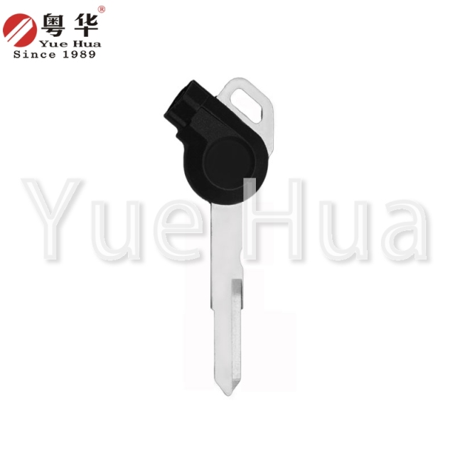 Suitable for Yamaha motorcycle keys Yamaha 011 left and right single groove 4th generation Cygnus 125/3rd generation LH125T-C motorcycle key blank with magnetic beads and film