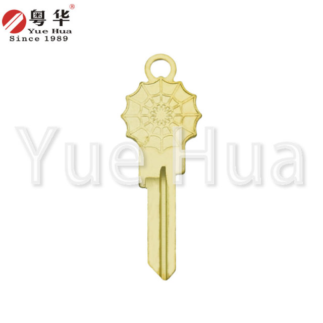 Spider web KW1 security door key blank; civil key; special key