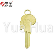 Large skull KW1 security door key blank civil key special key