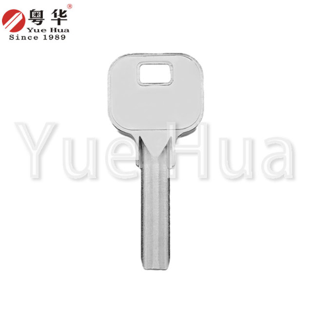 Advertising Gold Point Atom Door Lock Key Blank All Copper Electroplated Civil Door Key