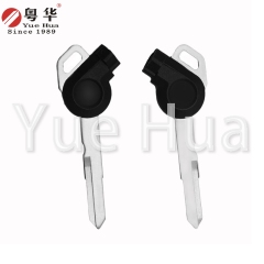 Suitable for Yamaha motorcycle keys Yamaha 011 left and right single groove 4th generation Cygnus 125/3rd generation LH125T-C motorcycle key blank with magnetic beads and film